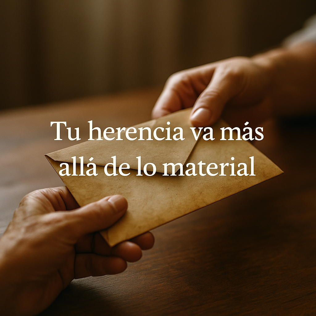Tu herencia va más allá de lo material: testamento patrimonial y testamento social